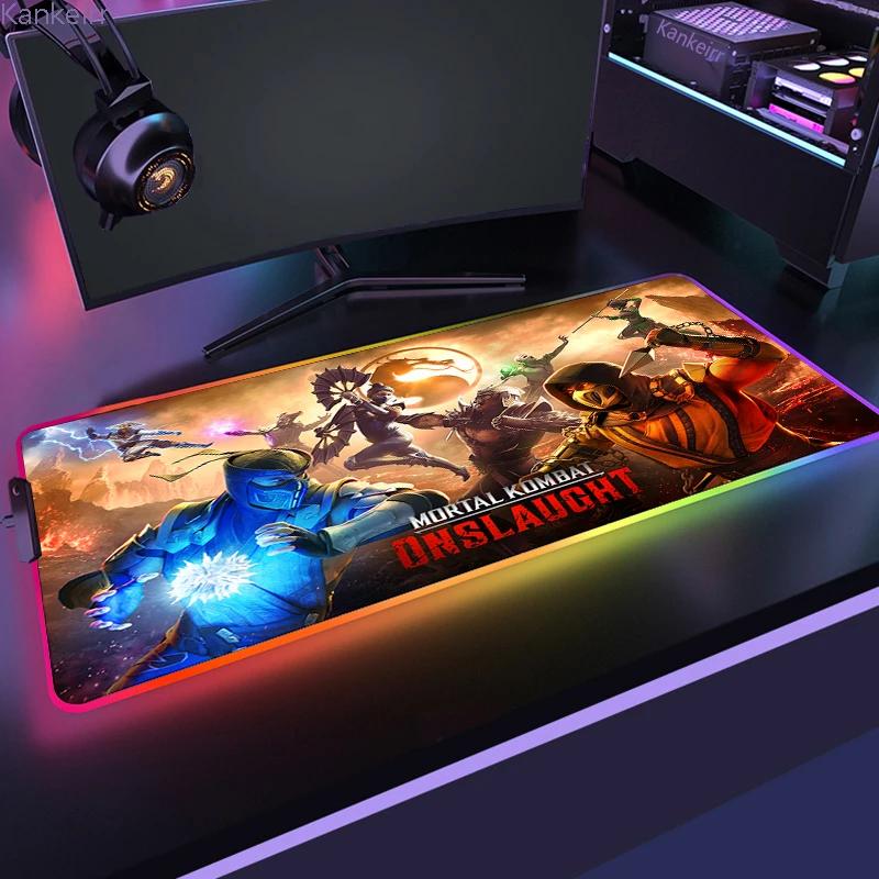 RGB 콺 е M-Mortal Kombat ǻ Ʈ ִϸ̼ Ű 콺 Ʈ, LED 콺 е, Ű ̸ , CS GO ũ Ʈ